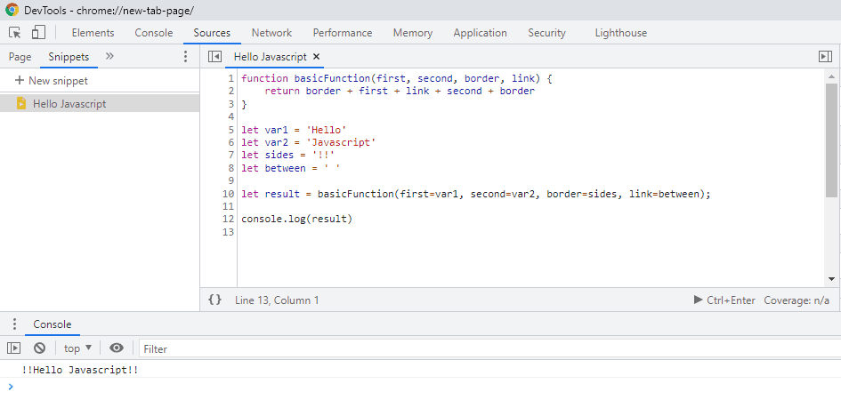 Hello Javascript with Google Dev Tools. How to run and learn Javascript Code using Google Dev Tools.